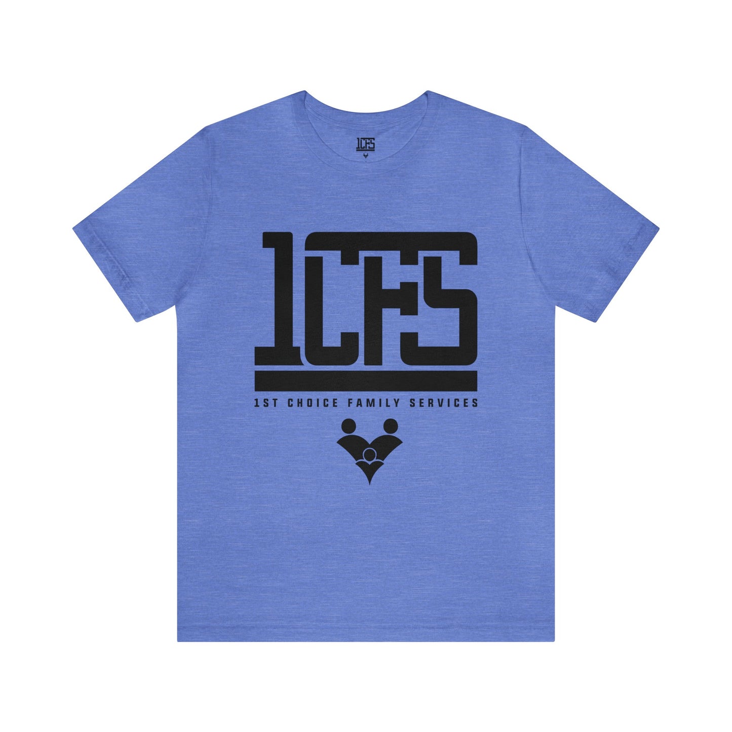 Columbia Blue w/Black Print