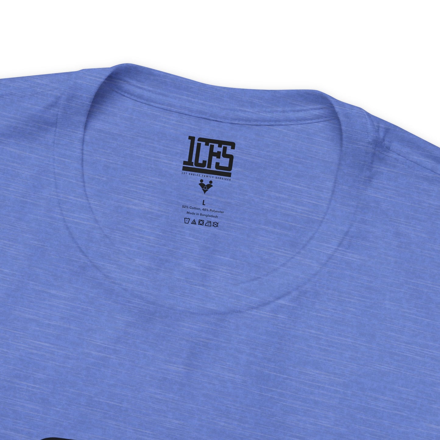 Columbia Blue w/Black Print