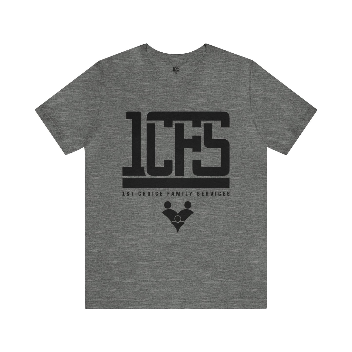 Deep Heather w/Black Print