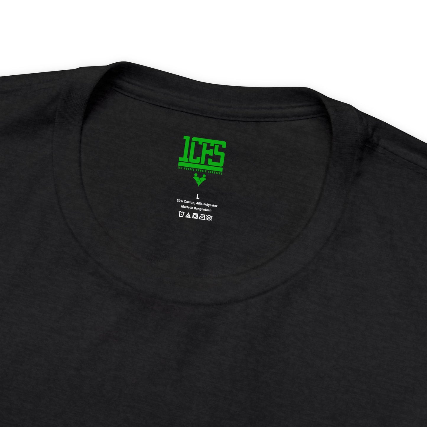 Black Blend w/Green Print