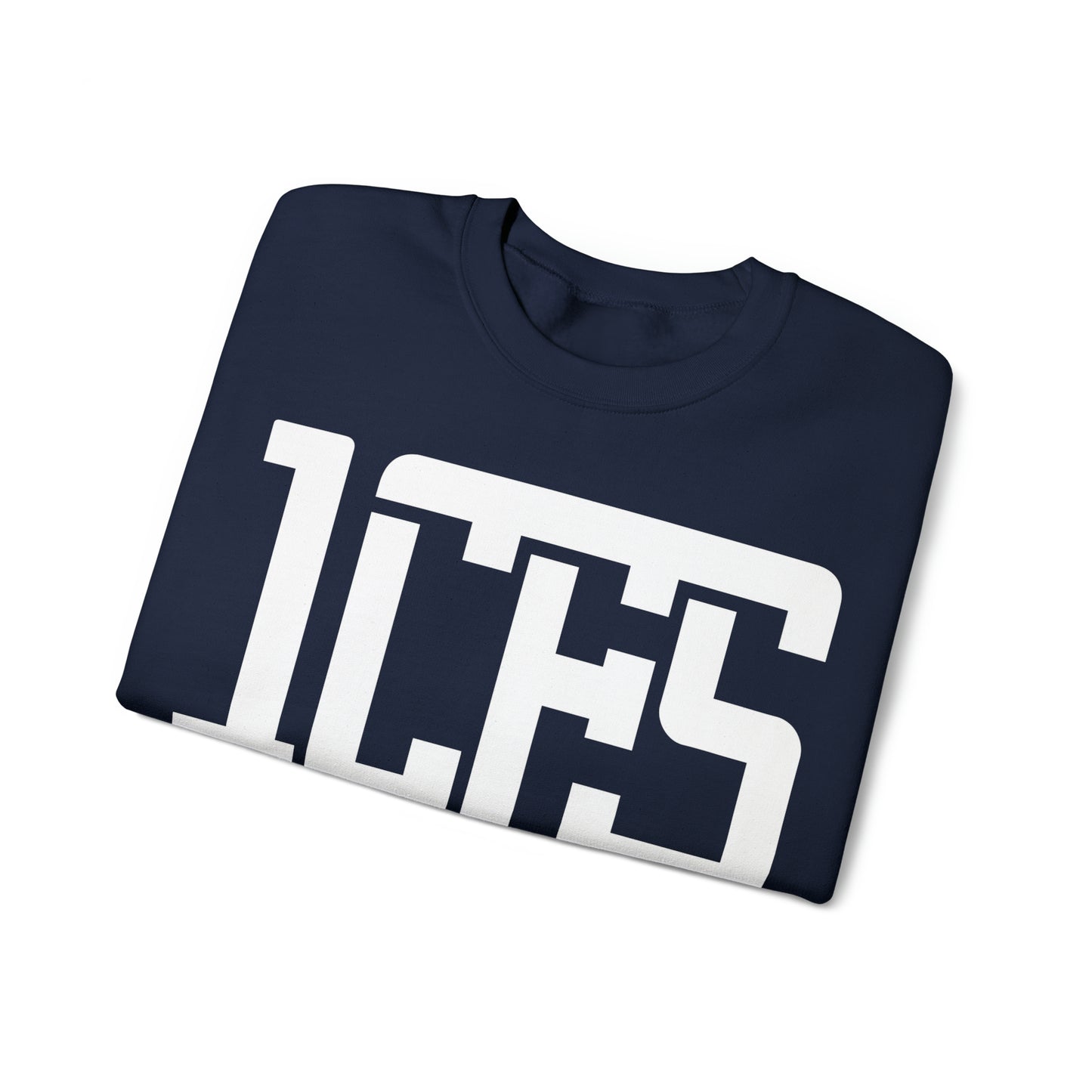 Navy Blue w/White Print