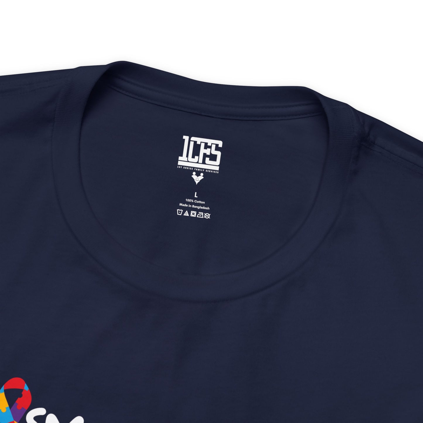 Autism Acceptance Navy
