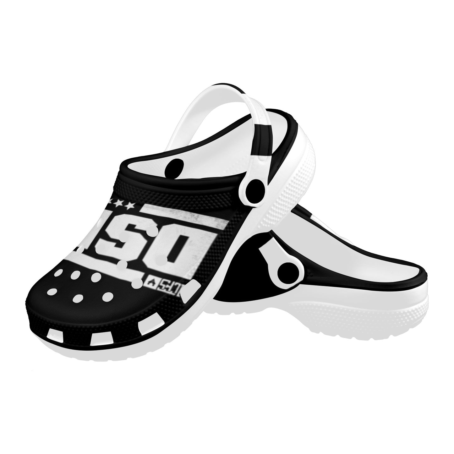 Black DSP Clogs