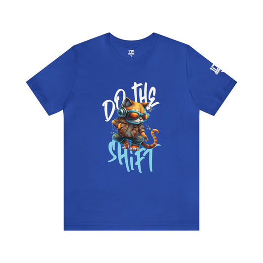 Let's Do The Shift Tee Royal Blue