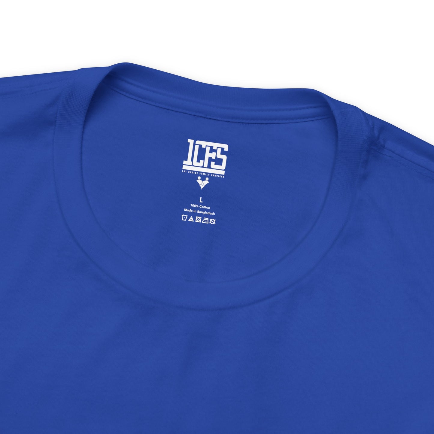 Let's Do The Shift Tee Royal Blue