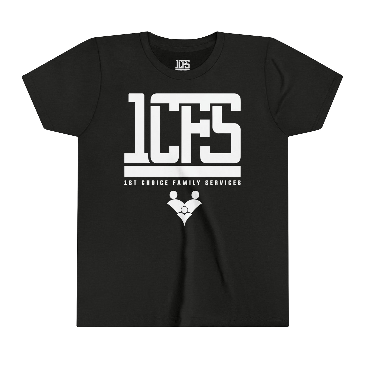 Icon Black  w/White Print